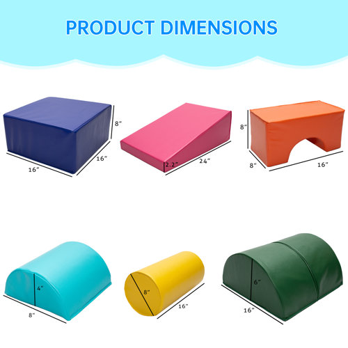 Odaof 6 Piece Block Set & Reviews Wayfair